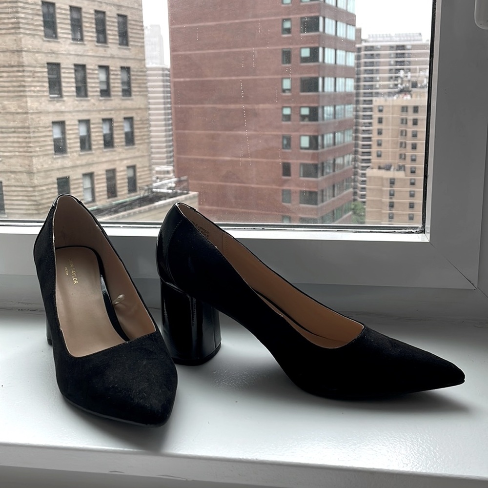 Elegant and Stylish Black Block Heels